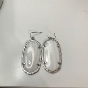 Kendra Scott Danielle Earrings- White